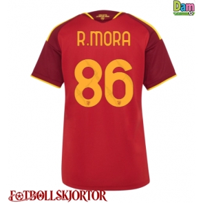 AS Roma Rodrigo Mora #86 Hemmatröja Dam 2026-27 Kortärmad